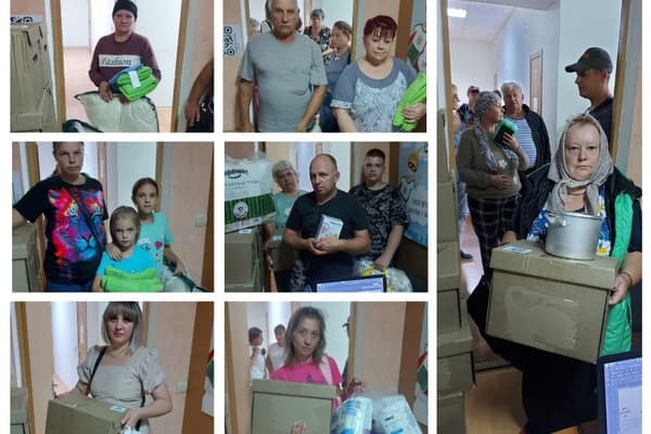 Люди спасли свои жизни, но оставили своё имущество