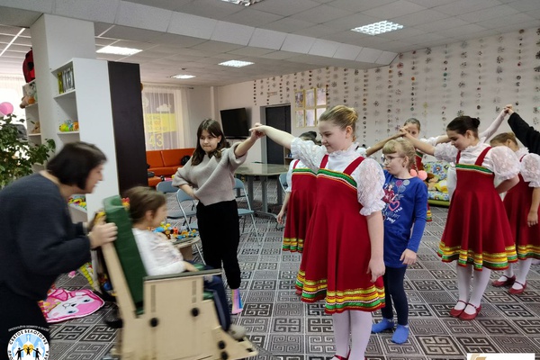 Танцевальный мастер-класс в Центре прошёл на днях