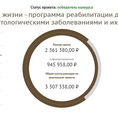 Наш проект стал победителем конкурса Фонда Президентских грантов